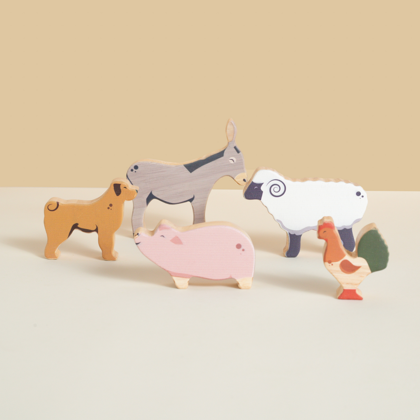 ONCE UPON A FARM -       5 Animals. Set 1 - GUBBACHHI