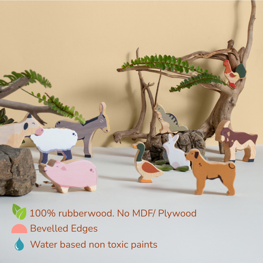 Once Upon A Farm - 10 Animals, Play Mat & Story Booklet