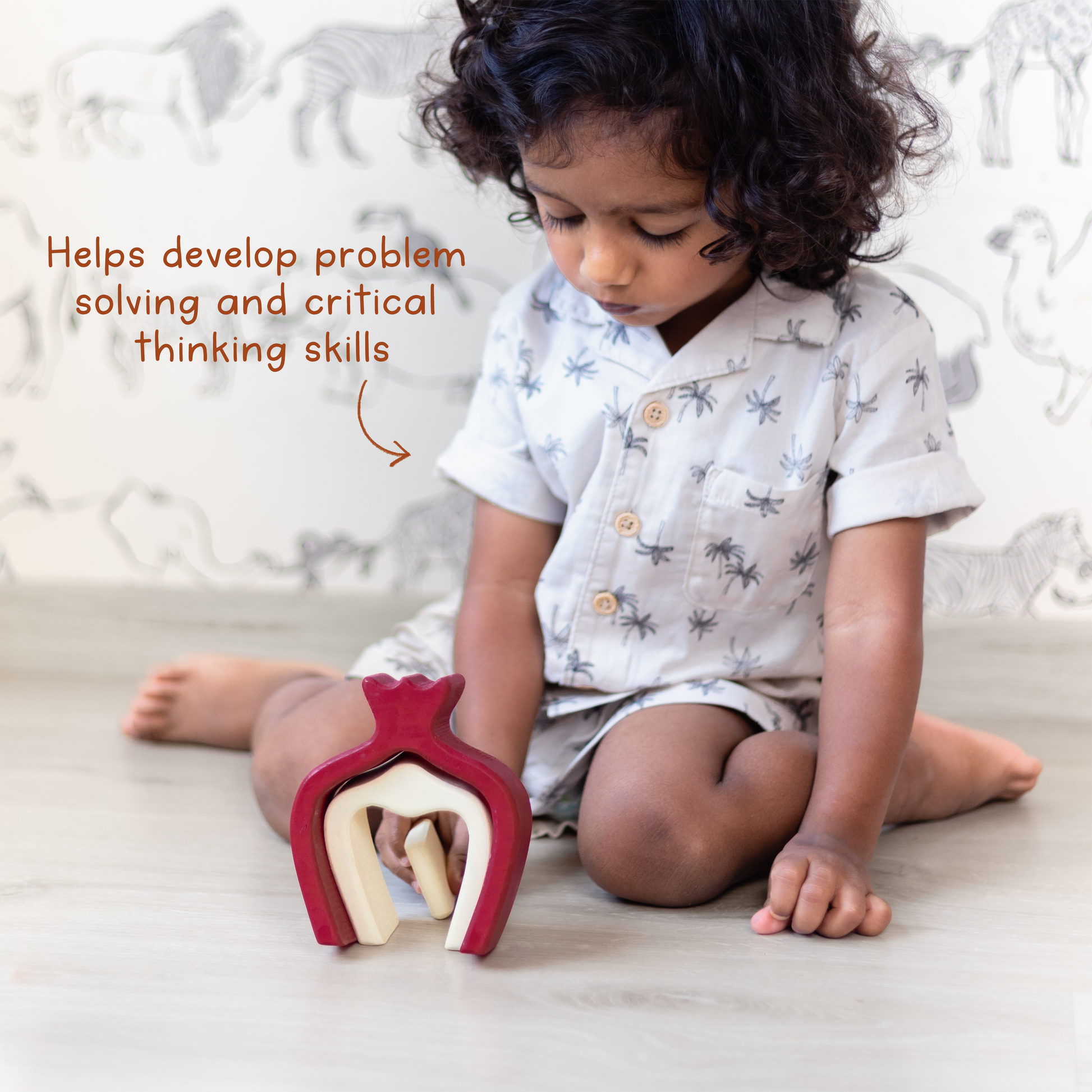 ANAR WITH CREAM PAJAMA - GUBBACHHI