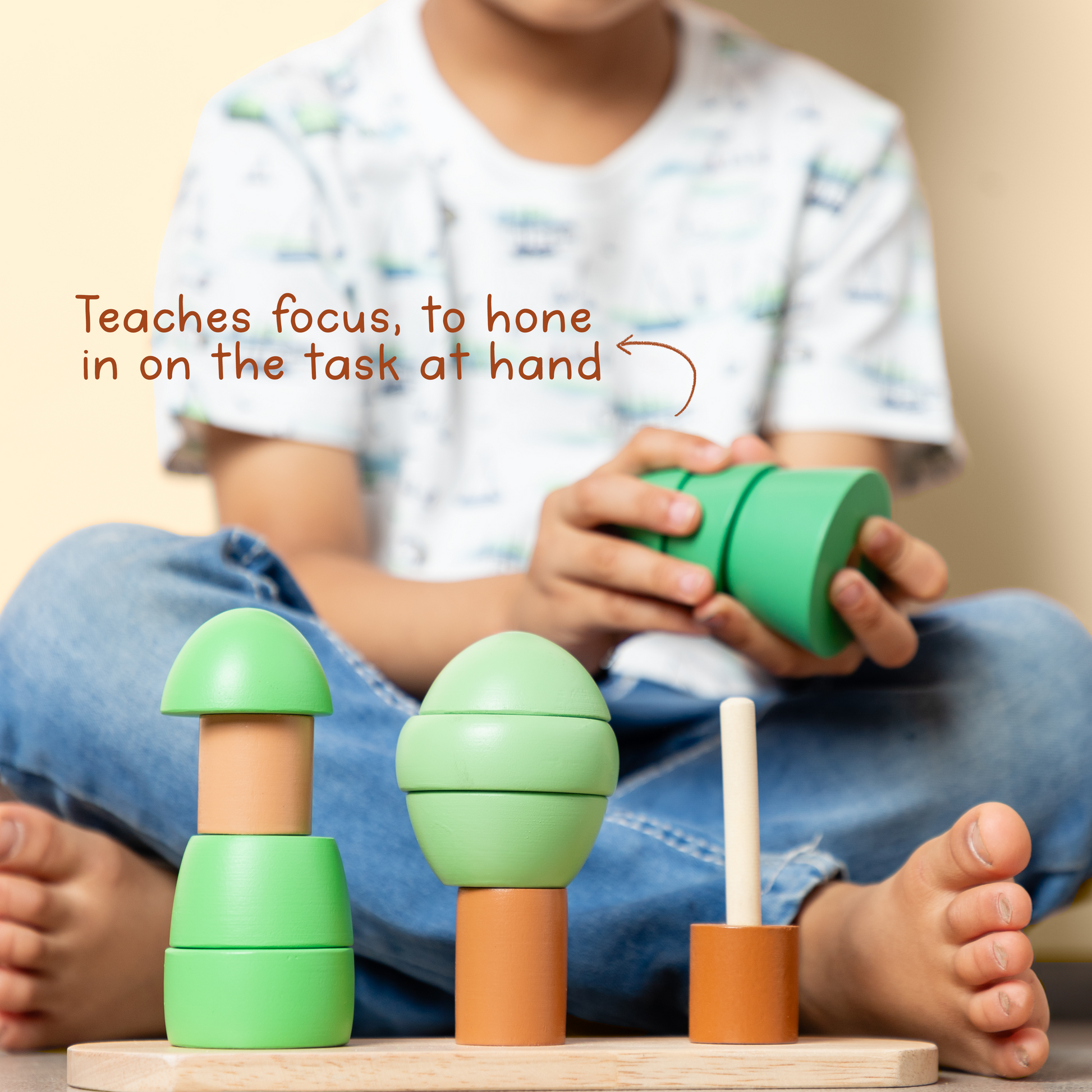 ARANYA WITH GREEN PAJAMA - GUBBACHHI