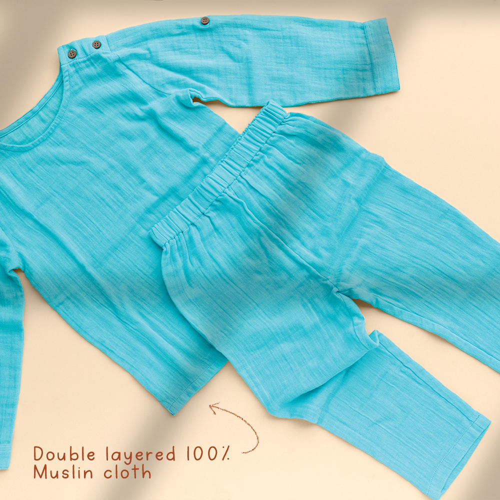 LOTUS TEMPLE WITH BLUE PAJAMA - GUBBACHHI