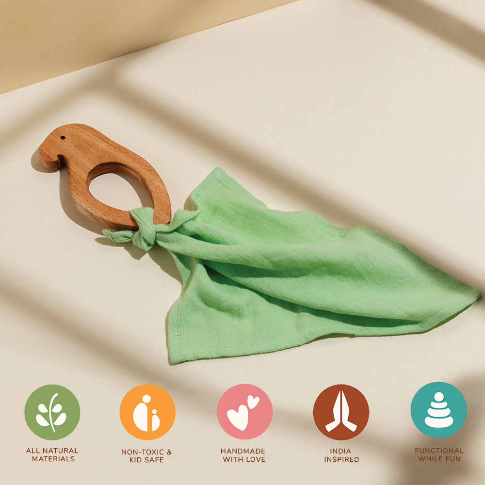 KILKILA, CHIMANI AND CHILUKA - SET OF 6 TEETHERS - GUBBACHHI