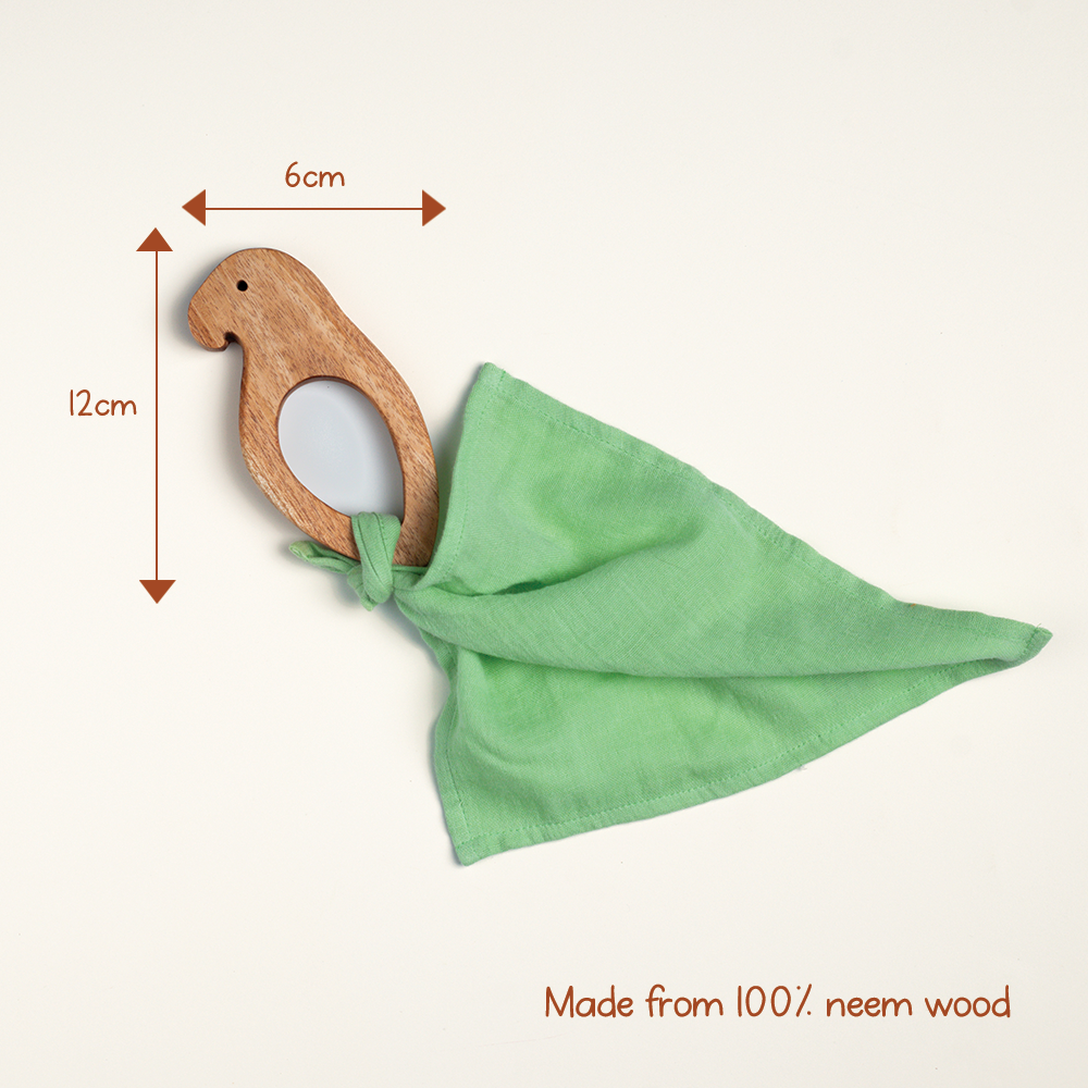 CHILUKA WITH GREEN SWADDLE - GUBBACHHI