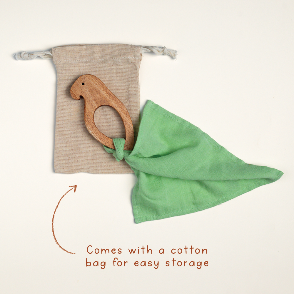 CHILUKA WITH GREEN SWADDLE - GUBBACHHI