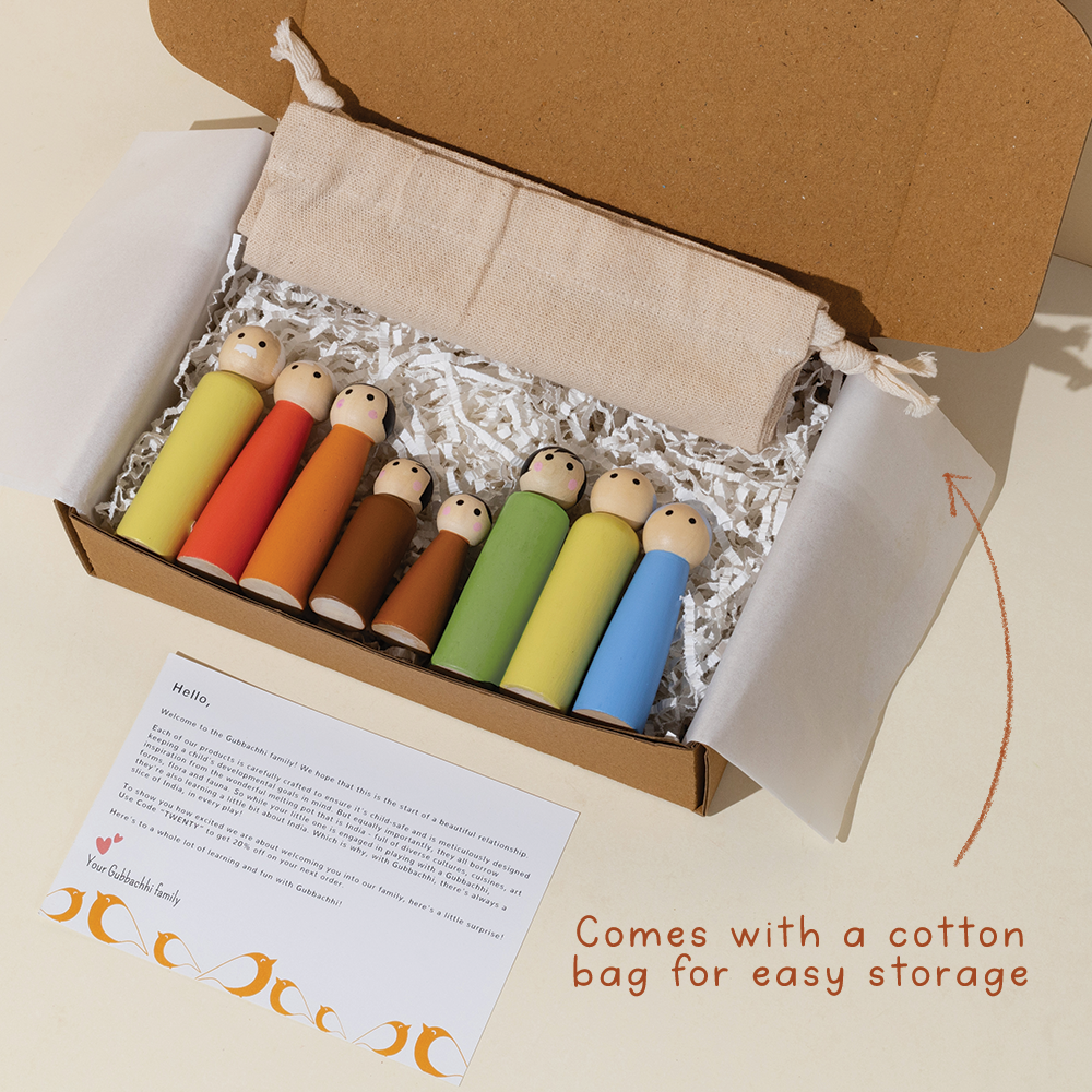 KUTUMBA WITH BLUE PAJAMA - GUBBACHHI