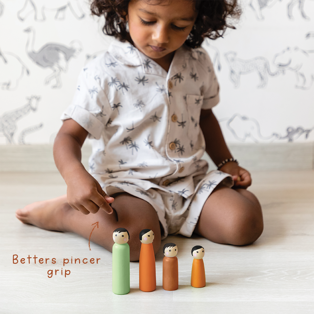 KUTUMBA - SET OF 6 FAMILIES (48 DOLLS) - GUBBACHHI