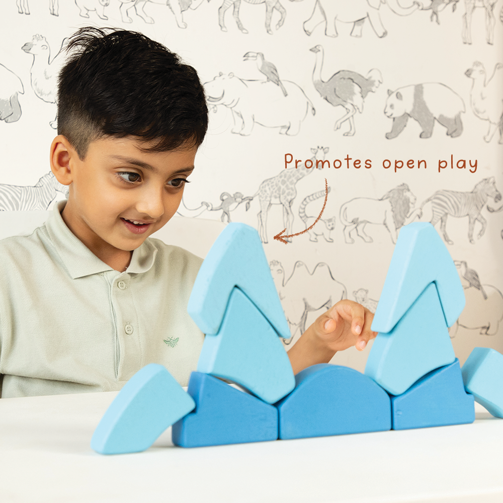 LOTUS TEMPLE WITH BLUE PAJAMA - GUBBACHHI
