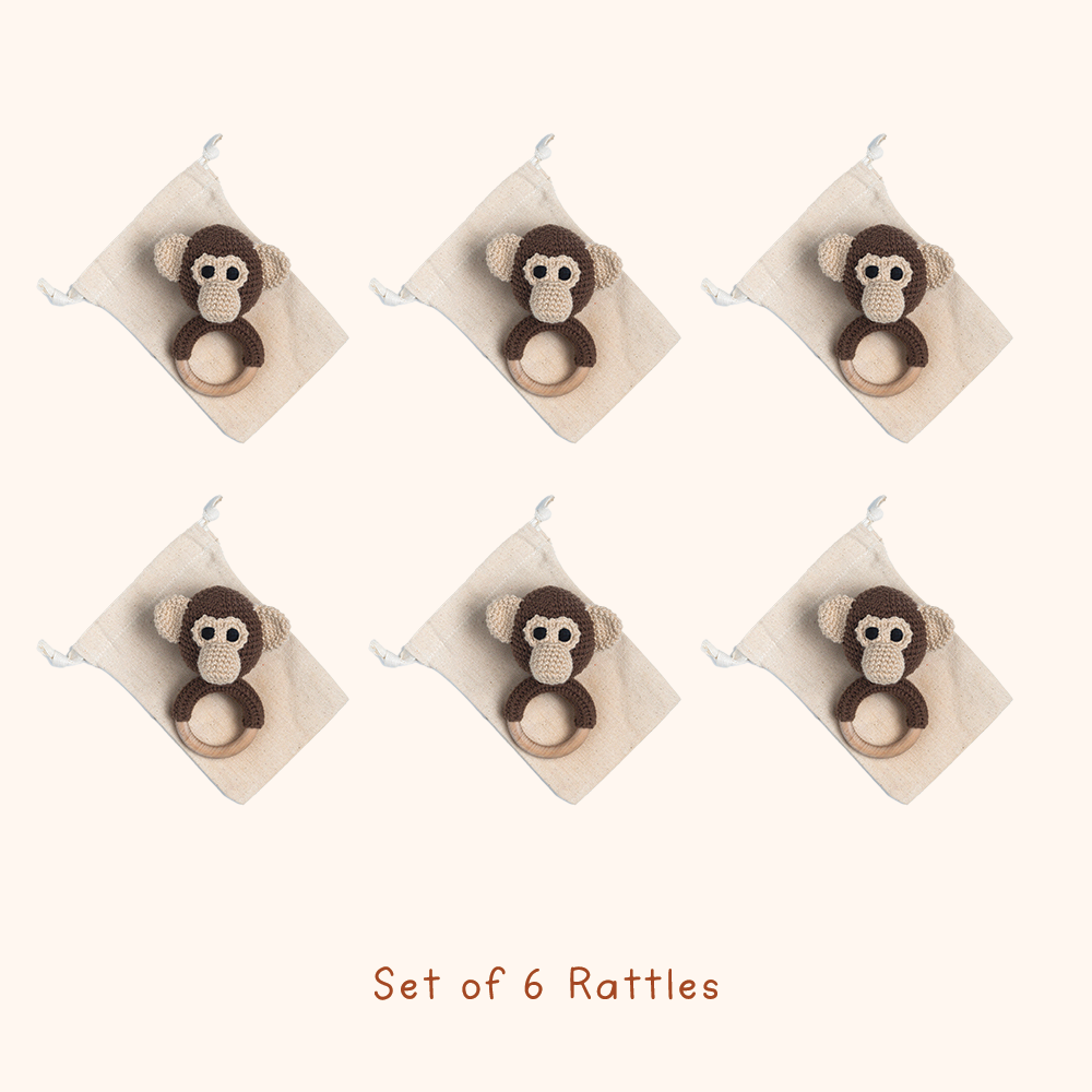 MAAKAD RATTLE - SET OF 6 - GUBBACHHI