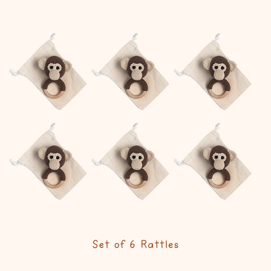 MAAKAD RATTLE - SET OF 6 - GUBBACHHI