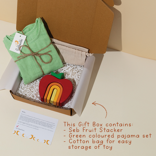 SEB WITH GREEN PAJAMA - GUBBACHHI