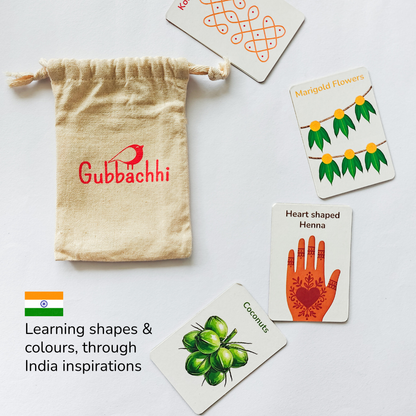 My first flashcards - Shapes and Colours