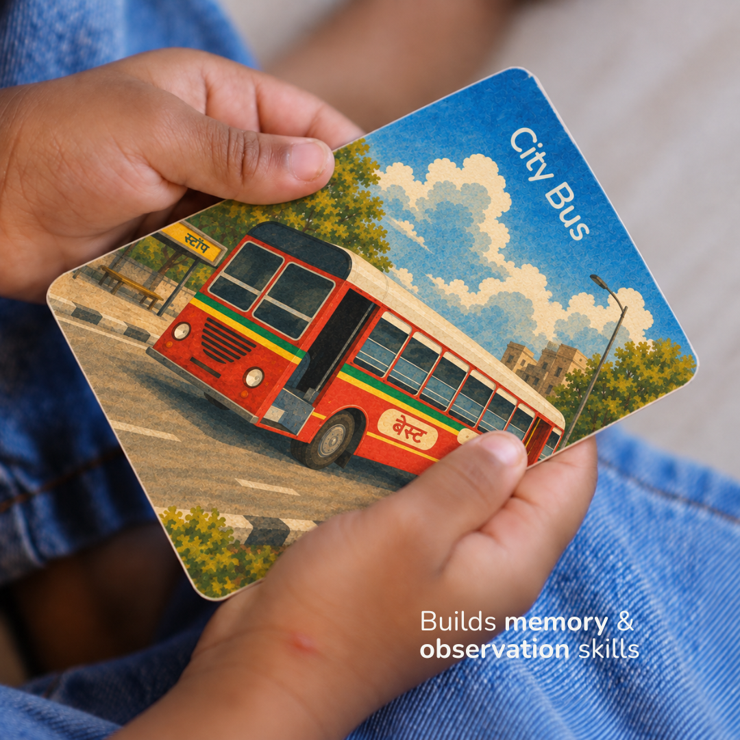 Card Game - Indian Vehicles