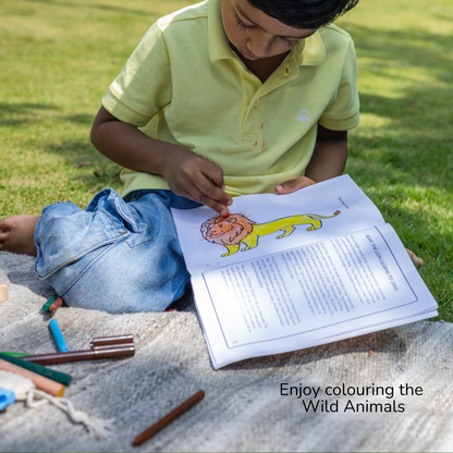 Once Upon A Jungle - 10 Animals, Play Mat & Storybook