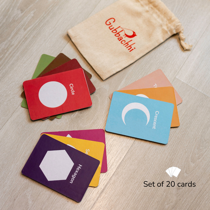 My first flashcards - Shapes and Colours