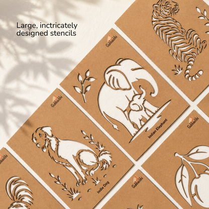 Stencil Magic - Animals