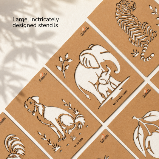 Stencil Magic - Animals