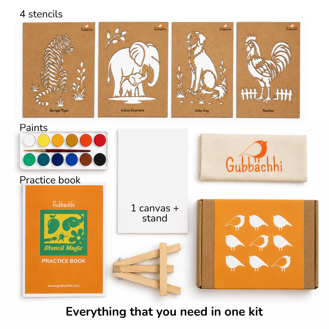 Stencil Magic - Animals