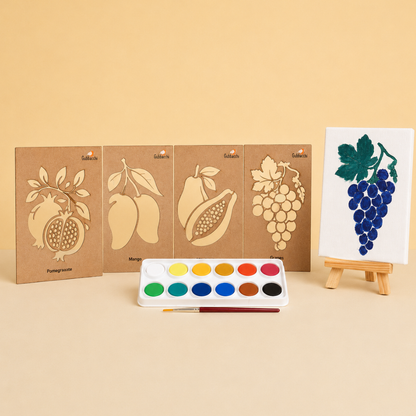 Stencil Magic - Fruits