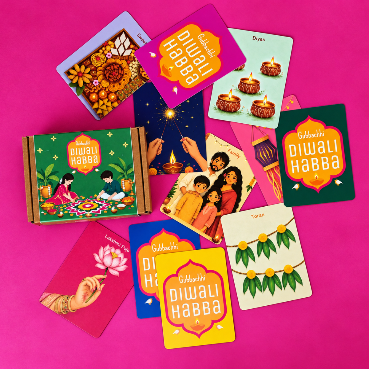 Card Game - Diwali Edition 🪔