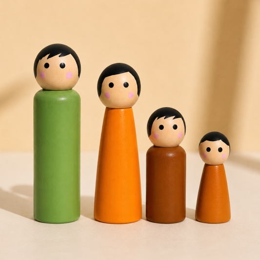 Kutumba Family Peg Dolls Mini