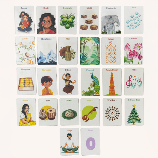 My first flashcards - Alphabets