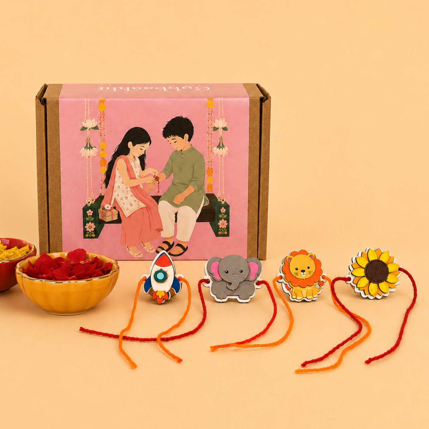 DIY Rakhi Set