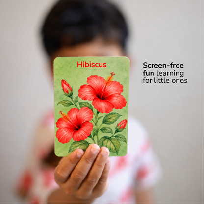 Card Game - Indian Flowers