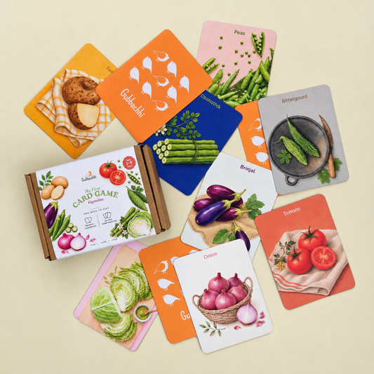 Card Game - Indian Vegetables