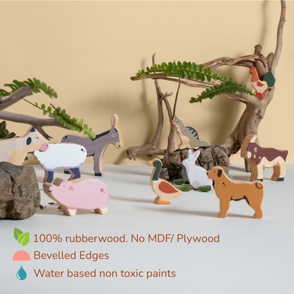 Once Upon A Farm - 10 Animals, Play Mat & Story Booklet