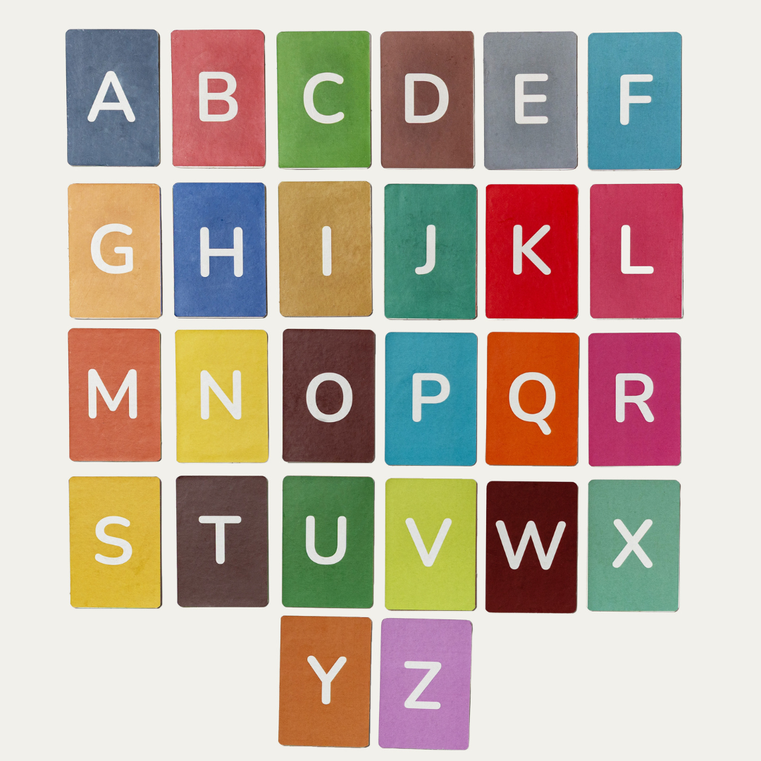 My first flashcards - Alphabets