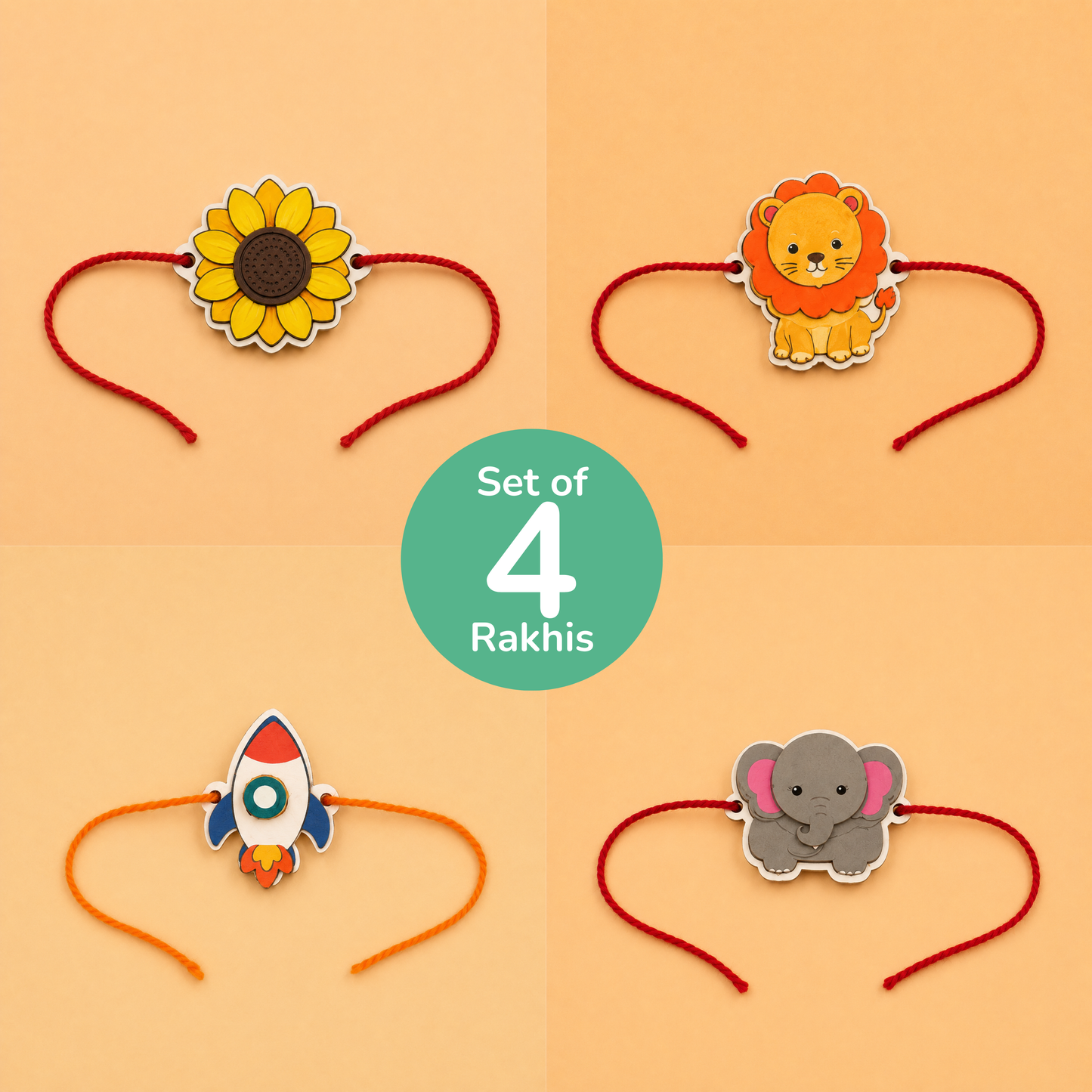 DIY Rakhi Set