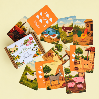 Card Game - Indian Farm Animals