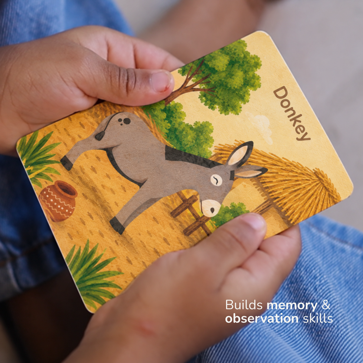 Card Game - Indian Farm Animals