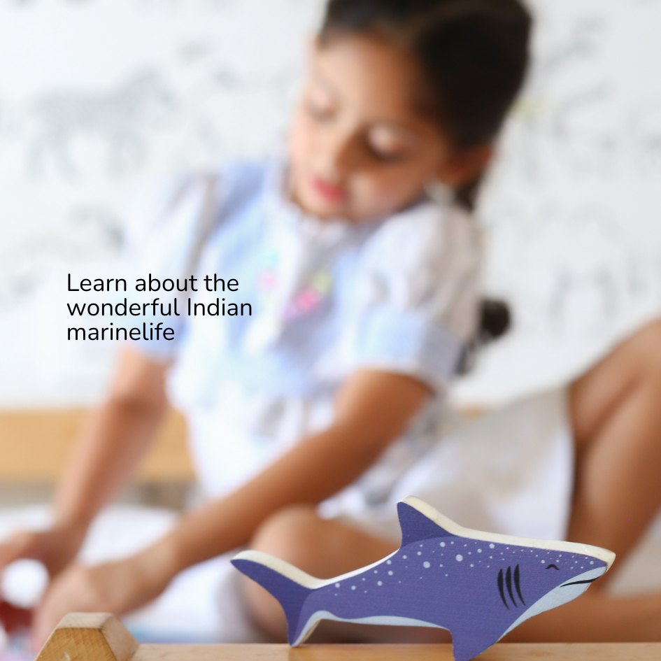 Wooden Sea Animals - Once Upon a Sea