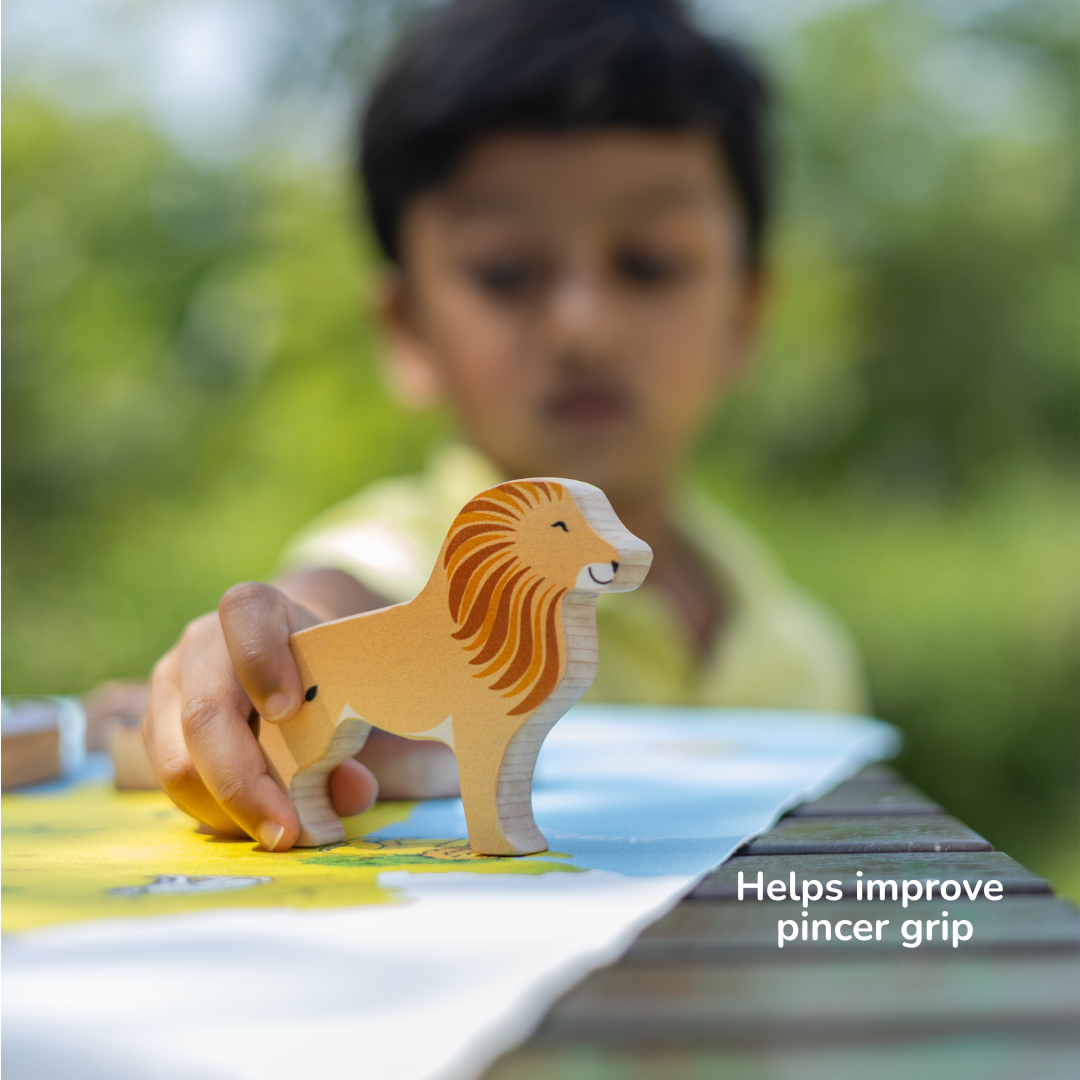 Once Upon A Jungle - 10 Animals, Play Mat & Storybook