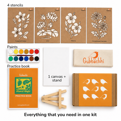 Stencil Magic - Flowers