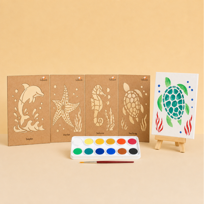 Stencil Magic - Sea Creatures