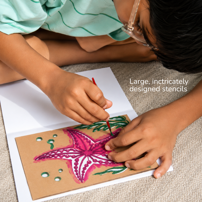 Stencil Magic - Sea Creatures