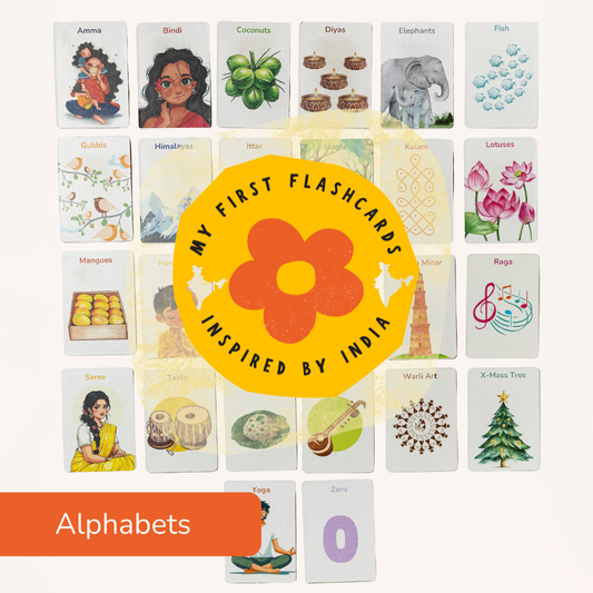 My first flashcards - Alphabets