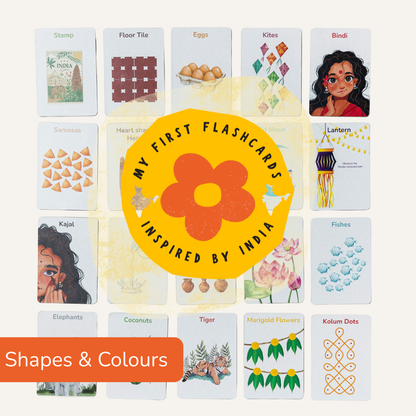 My first flashcards - Shapes and Colours