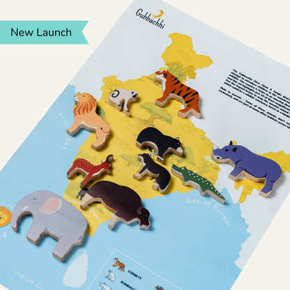 Once Upon A Jungle - 10 Animals, Play Mat & Storybook