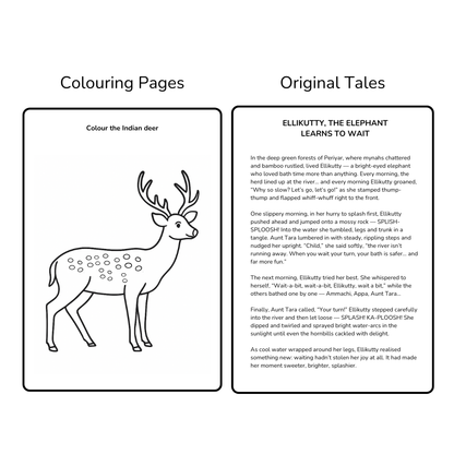 Once Upon A Jungle - 10 Animals, Play Mat & Storybook