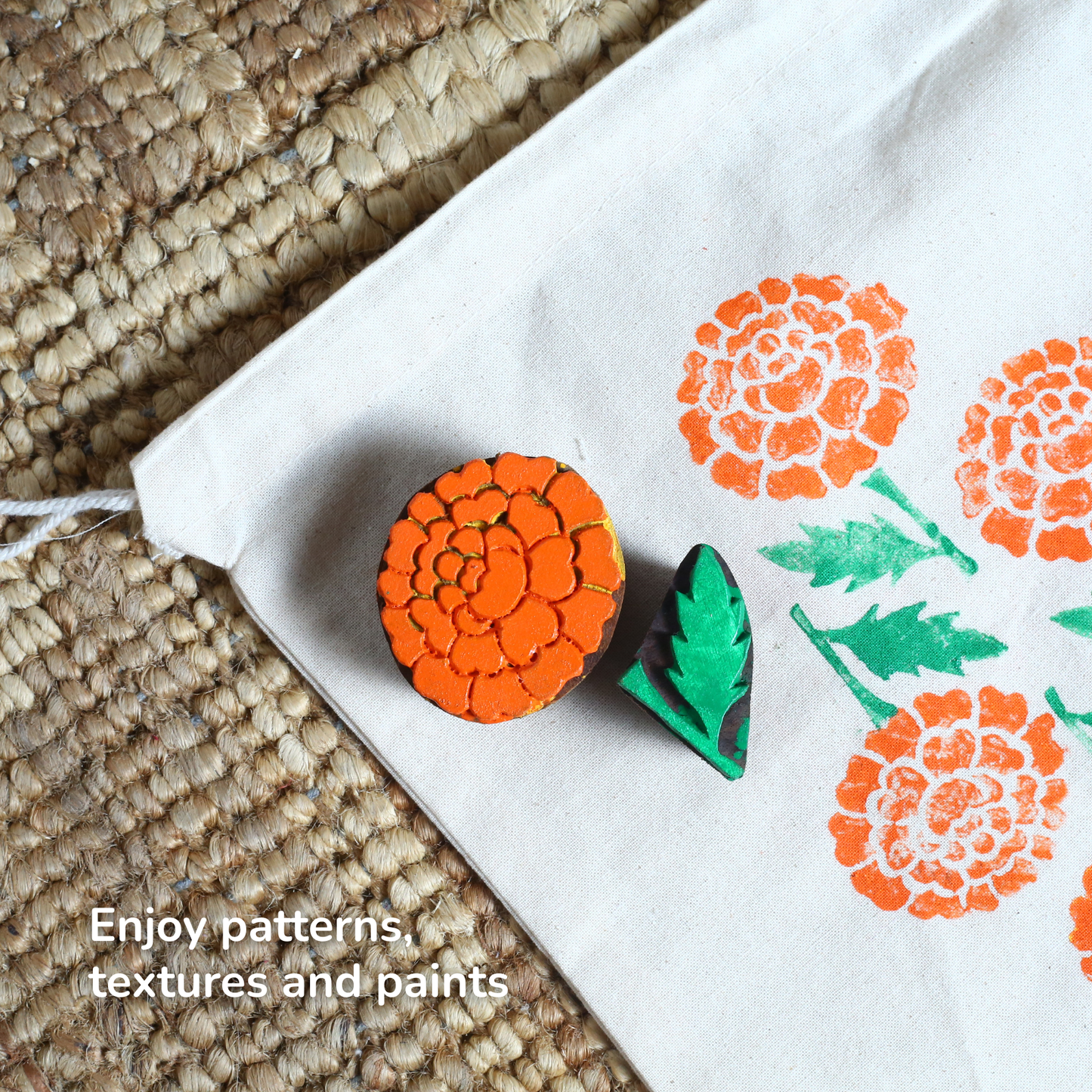 Stamp ART - Flowers, Fruits and Vegetables