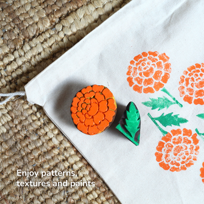 Stamp ART - Flowers, Fruits and Vegetables
