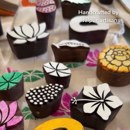 Stamp ART - Flowers, Fruits and Vegetables