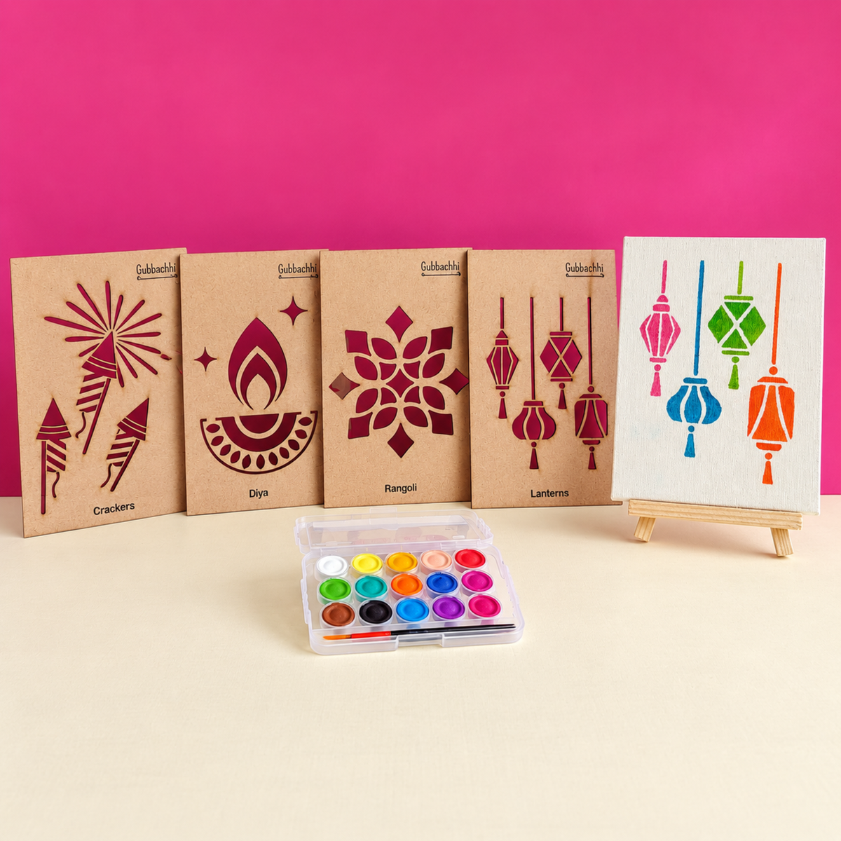 Stencil Magic - Diwali Edition