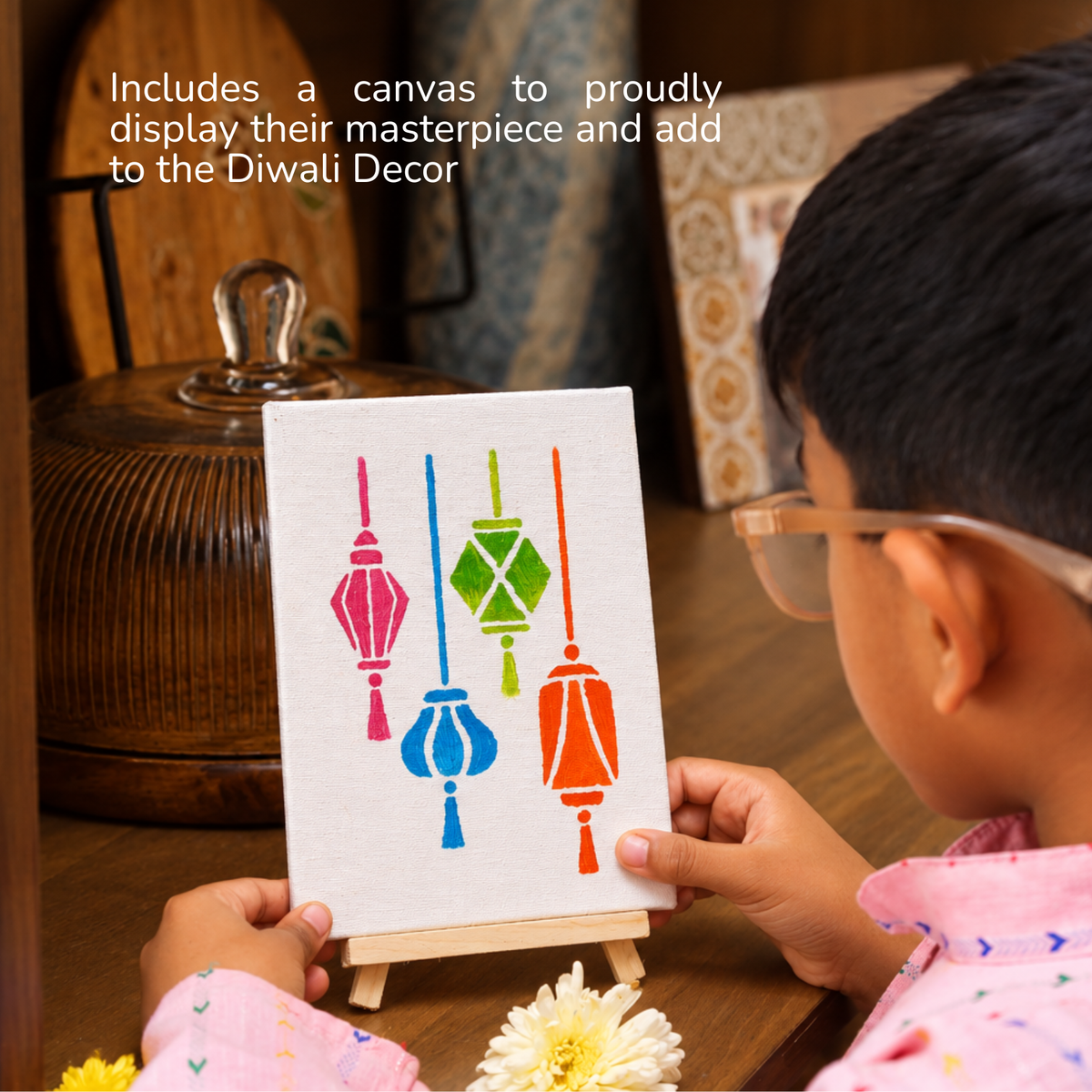 Stencil Magic - Diwali Edition
