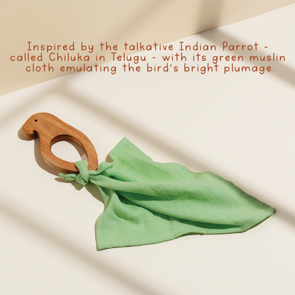 CHILUKA WITH GREEN SWADDLE