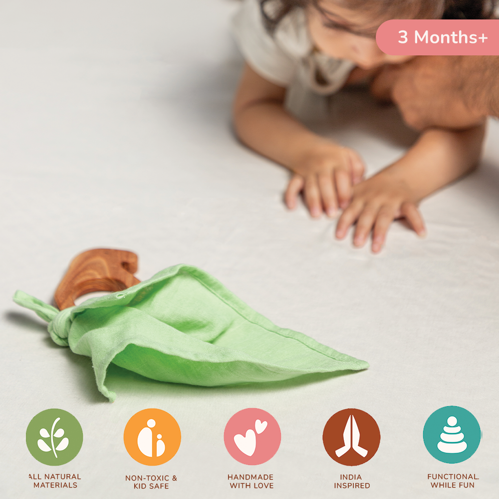 CHILUKA WITH GREEN SWADDLE